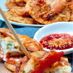 Crispy Prawn Fritters